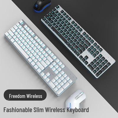 EWEADN Silent Dual-Mode Wireless Keyboard