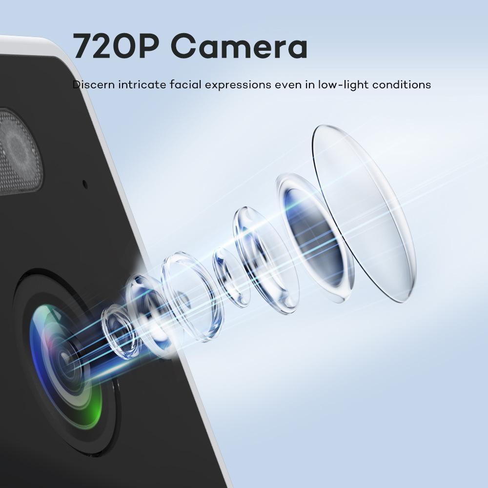 Smart Baby Monitor with Temperature and Voice Intercom