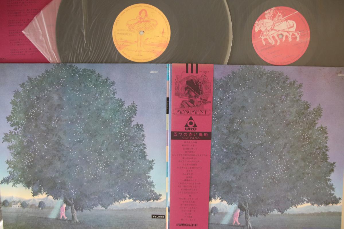 

LP Record FIVE RED BALLOONS - Monument UX60012 URC 1976 Japan Obi Rock Used