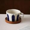 OLOEY Japanese Retro Underglaze Ceramic Coffee Cup Set