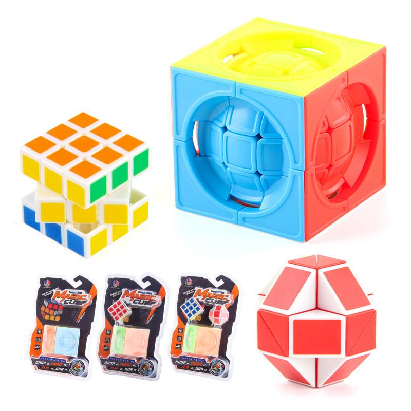 Bunter 5,7 cm Lern-Puzzlewürfel in einzigartiger Erdform für Spaß für Kinder