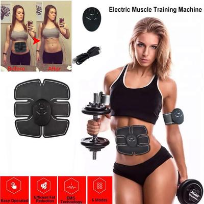 Abdominal Trainer Pad Machine Electric Muscle Stimulator EMS Trainer Fitness Φόρτιση USB