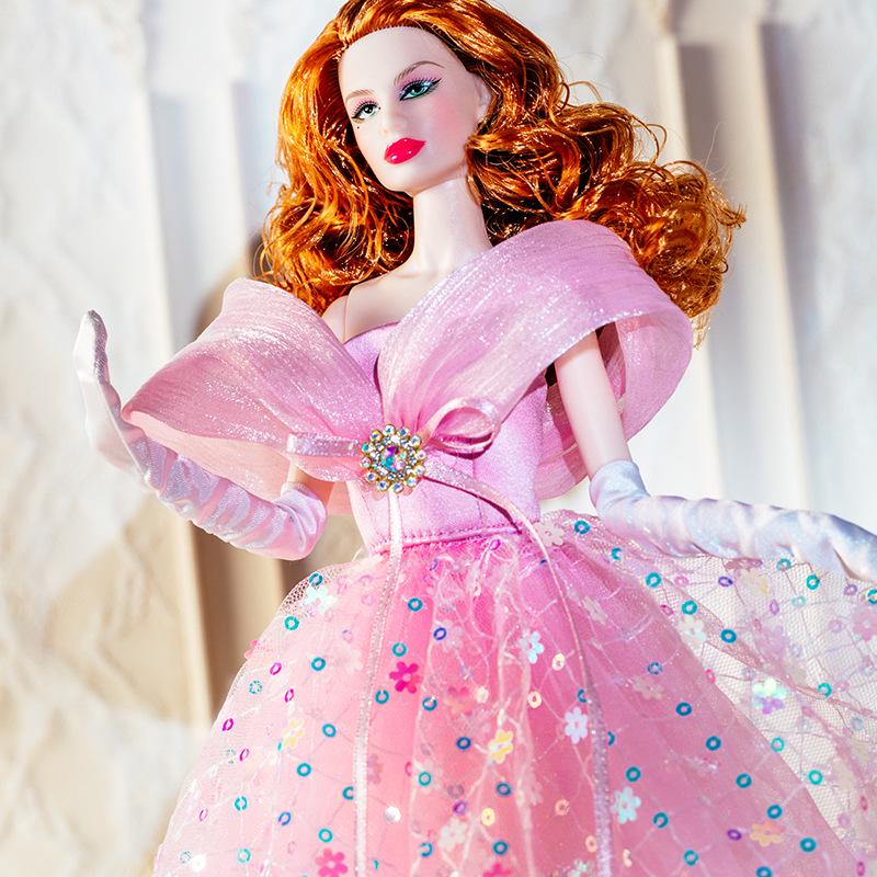 11-inch Supermodel Doll Formal Dress, High-Quality, Hot-Selling Pink Collection, New Arrival.