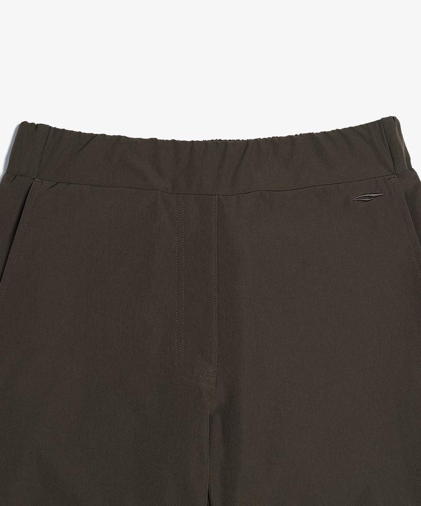 Baellob Women'S Plain Good Basic Pants Dark Beige
