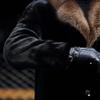Mens Faux Fur Coat Slim Fit Notched Lapel Long Winter Overcoat Business Casual Plus Size