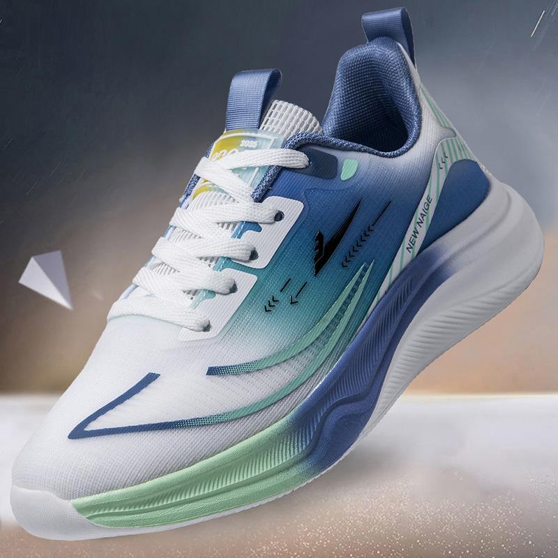 Men's and women's shoes casual shoes 2025 spring new platform mesh breathable comfortable sports shoes fashion trend casual shoes