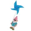 Garden Gnome Statue with Big Windmill Yard Art Sculpture Resin for Indoor Outdoor Patio Lawn Garden