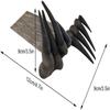 2026 Halloween Claw Bookmark Terrifying Devil Claw Office Desktop Decoration Resin Craft Ornament Home Decoration Gift