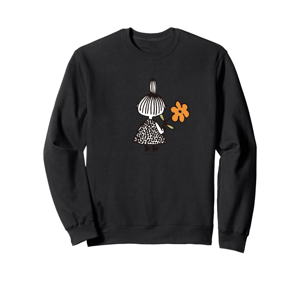Little My Back View Holding Flowers Sweatshirt
