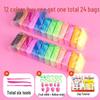36-Color Kids DIY Space Clay Figurines