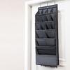 Over Door Shoe Organizer with Large 6 Deep Pockets Door Shoe Rack for Closet Door Foldable 16 Pairs Resuable Hanging Storage Bag
