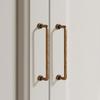 Antique Yellow Bronze Cabinet Handle - Zinc Alloy Wardrobe & Drawer Pull