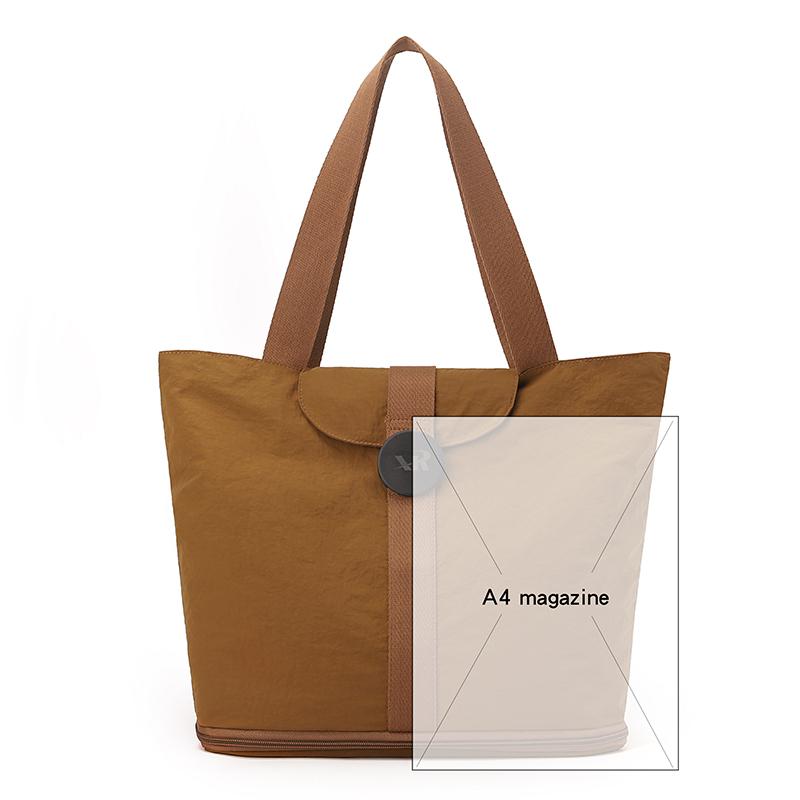 Multifunctional Nylon Bag Women's Lightweight Large Capacity Shoulder Tote Bag Multifunctional Backpack