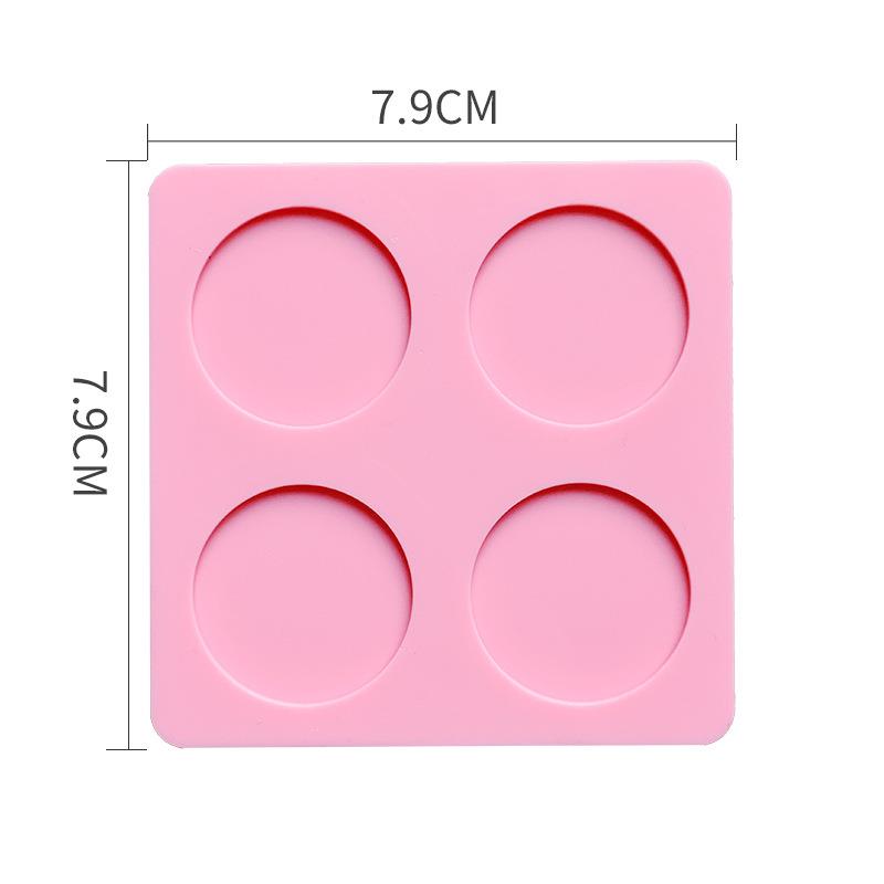 Modeling Molds Wax Seal Stamp Mold Silicone Pad Mat DIY Craft Wax Sealing Mat Tool For Stamps Fixed Shape Round