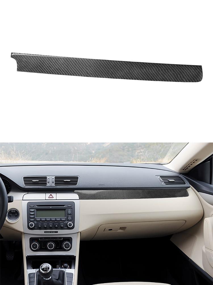 Carbon Fiber Interior Trim Sticker for Volkswagen Passat 2006-2011 - Scratch Resistant Car Styling Decoration & Protection Acces