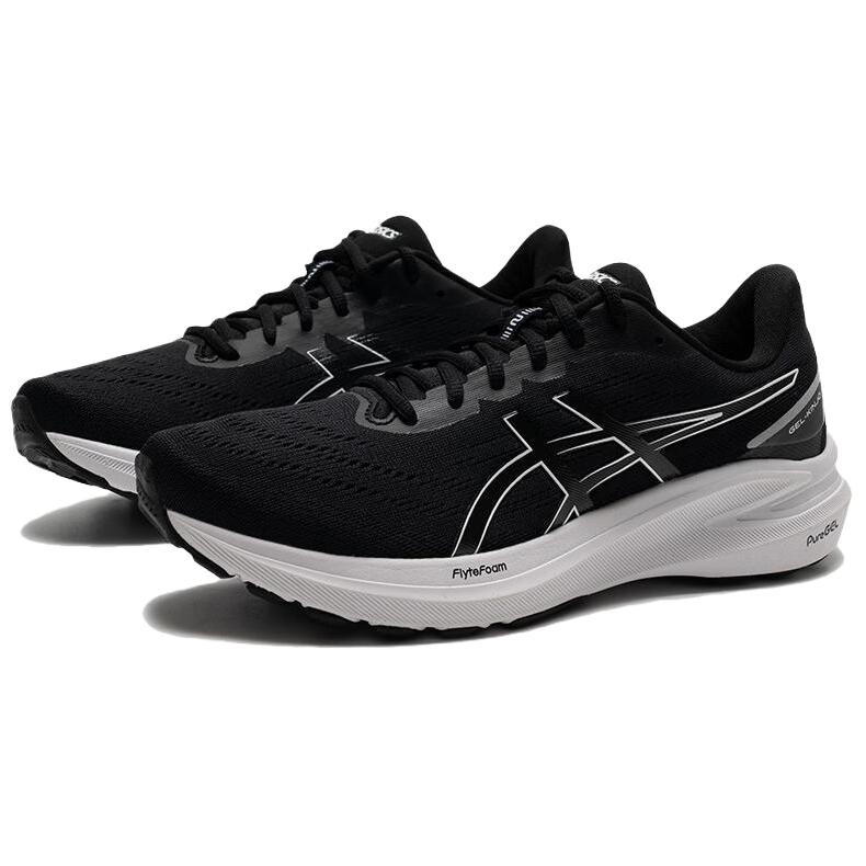 Asics Abrasion Resistant, Breathable, Lightweight Running Shoes Men's Black Sneakers 1011C151-001