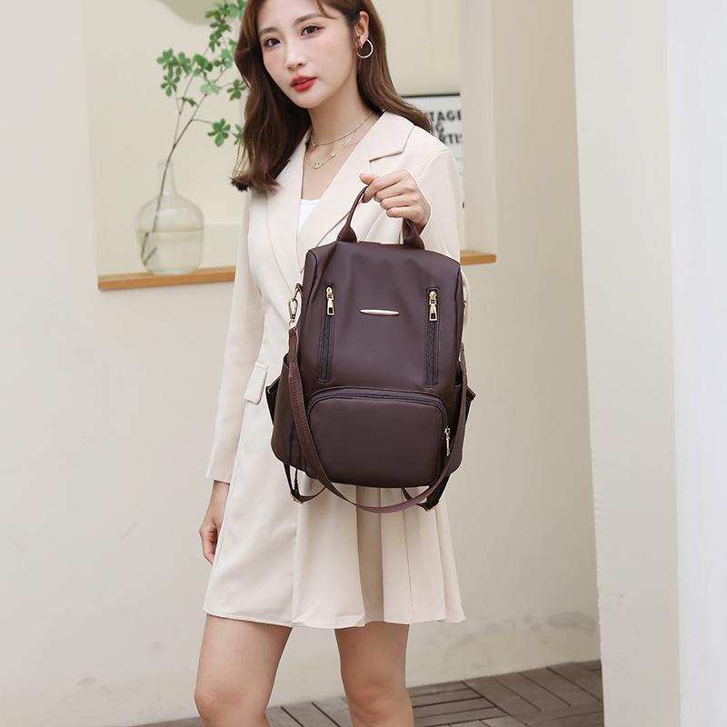 Dámské Lehký batoh Módní Odolný Vodotěsný Nylonový batoh Dámský Velký cestovní batoh Velký školní batoh Dospívající dívkyNové