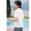 Short-sleeved T-shirt Women's Summer Commute Simple Fashion Versatile POLO Collar Top