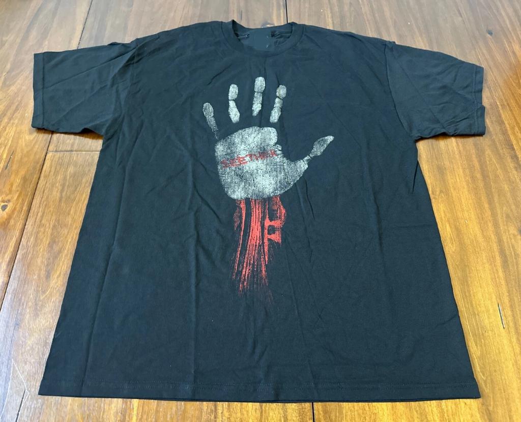 Seether Tour Ręka Logo Rzadki T-shirt Pełny Rozmiar S5XL MC1529