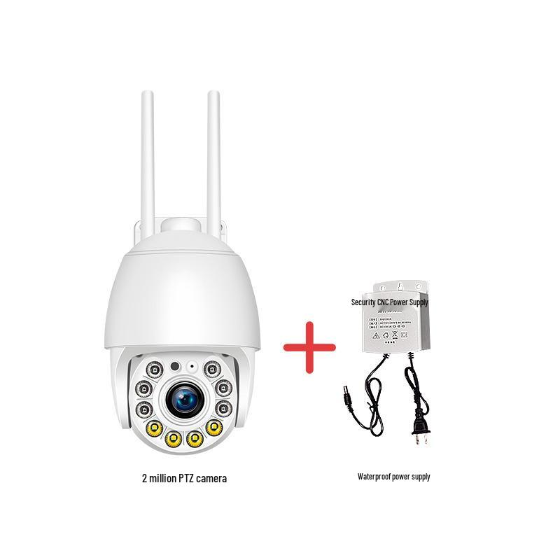 

2 Wireless PTZ Ultra HD Camera with Night Vision for Indoor & Outdoor Surveillance