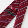 [Ogier] Men's 100% Silk Jacquard Tie, Regimental Stripe, Gift, Present, Business, Stylish