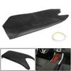 Micro Fiber Leather Center Console Lid Armrest Cover Black Fits For 07 08 09 10 11 12 Acura RDX