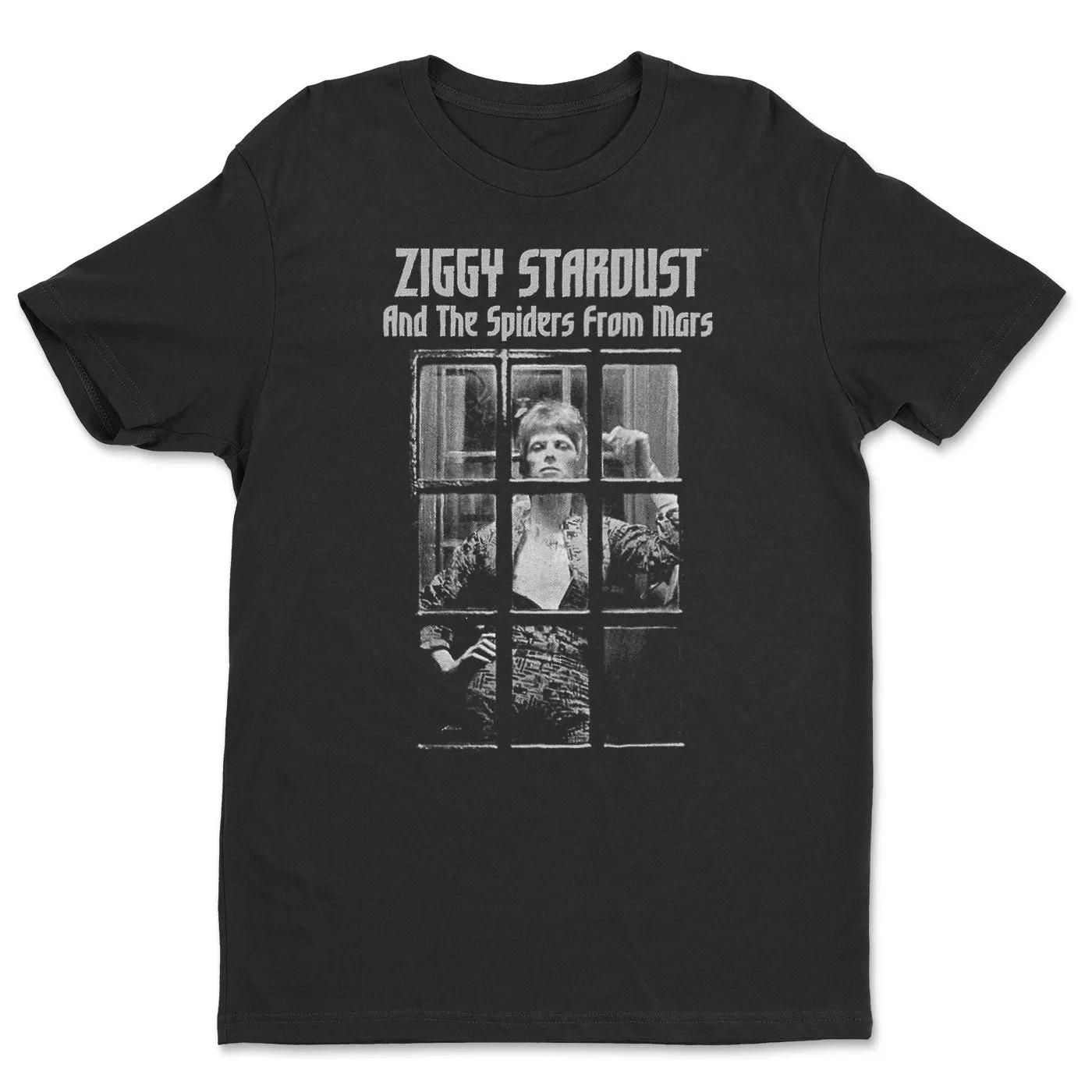 David Bowie - Ziggy Stardust and The Spiders from Mars Mens T-Shirt XL