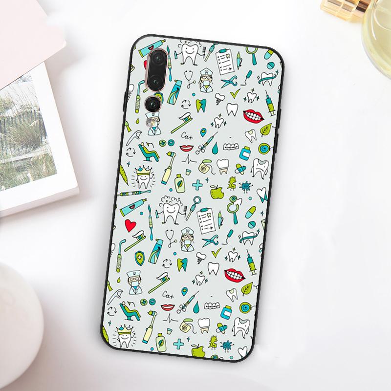 Dentist Tooth Dental Hygienist For Huawei Nova Y60 Y70 Y90 Y72 Y73 Y61 Y91 7i 8i 11i 12i 12s 9 10 SE P20 P30 P40 Lite Case