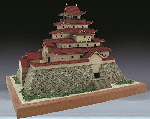 Dřevěný model hradu Woody Joe Tsuruga 1/150