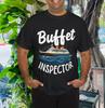 Design de Cruzeiro para Homens Mulheres Inspetor de Buffet Camiseta de Cruzeiro Engraçada