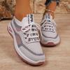 Fashionable Shallow Lace Up Vulcanized Shoes For Spring And Autumn New Round Toe Comfortable Casual Sports Shoes For Women