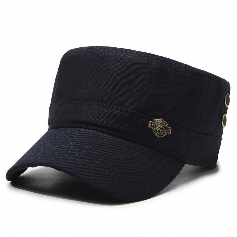 Hat Flat Top Hat Men'S Spring And Autumn Baseball Cap Fashion Trend Sunscreen Outdoor Visor Men'S Cap
