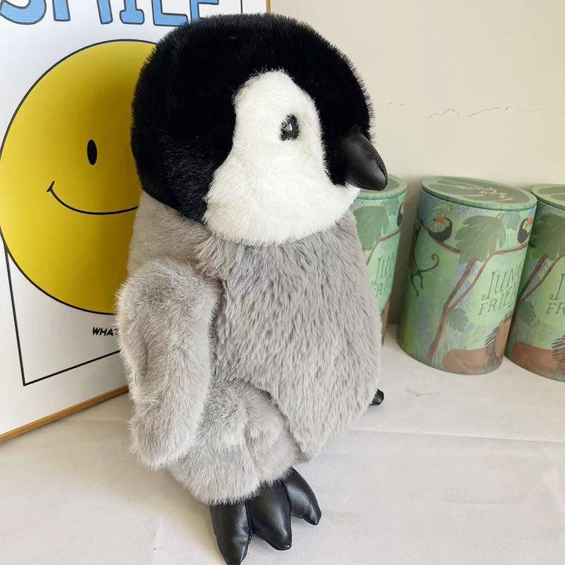 Cute Simulation Emperor Penguin Doll Plush Toy Couple Penguin Wedding Throwing Doll Birthday Gift