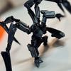 Lucky 13 Spider Battle Damaged Version Movable Model Soldier Multi-joint Movable T13 Figurines Assembly Mecha Toy Holiday Gift