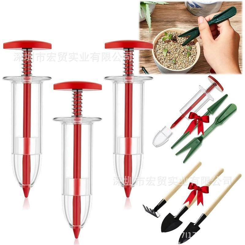 Seed Sower Manual, Mini Sower, Plastic Sower, Potted Seedlings, Seed Planting, Vegetable Portable Tools