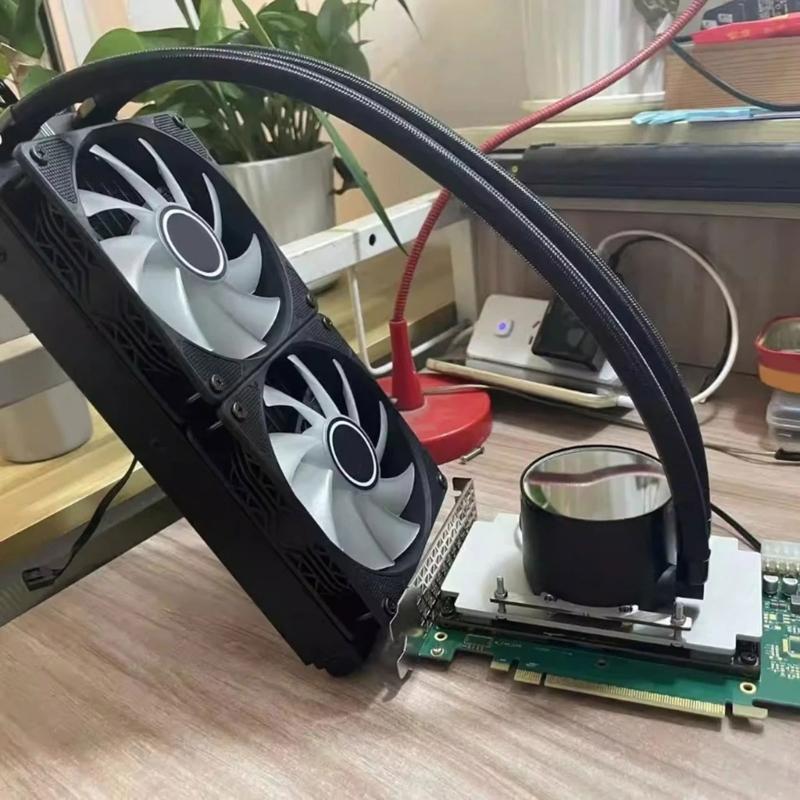 Water Cooling Vaporization Chamber High Efficiency Gpu Cooling Plate Computing Deep Learning Cooled Cover for V100 SXM2