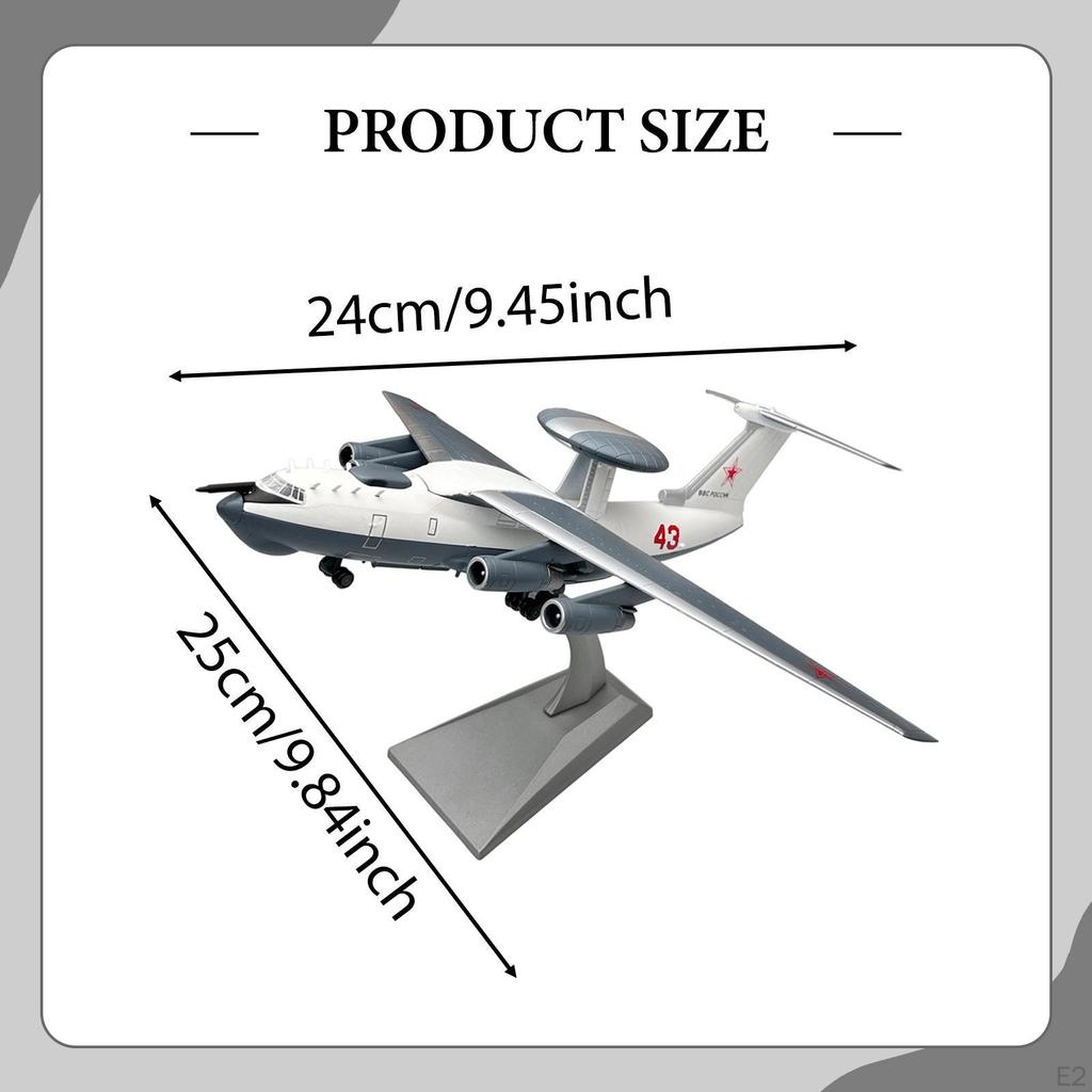 1/200 Scale A50M Aircraft Model Tabletop Decoration Collector Gift Collectible Airplane for