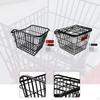 Basket Rear Bike Carbon Steel Convenient Easy To Install Multipurpose Cycling Accessory for