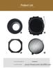 Aputure Four-Leaf Light Modifier with Bowens Mount and Honeycomb Grid for Film & TV Lighting