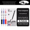 Beifa V8 Click Gel Pen 0.5mm - Student Exam & Office Use, Large-Capacity Signature Pen.