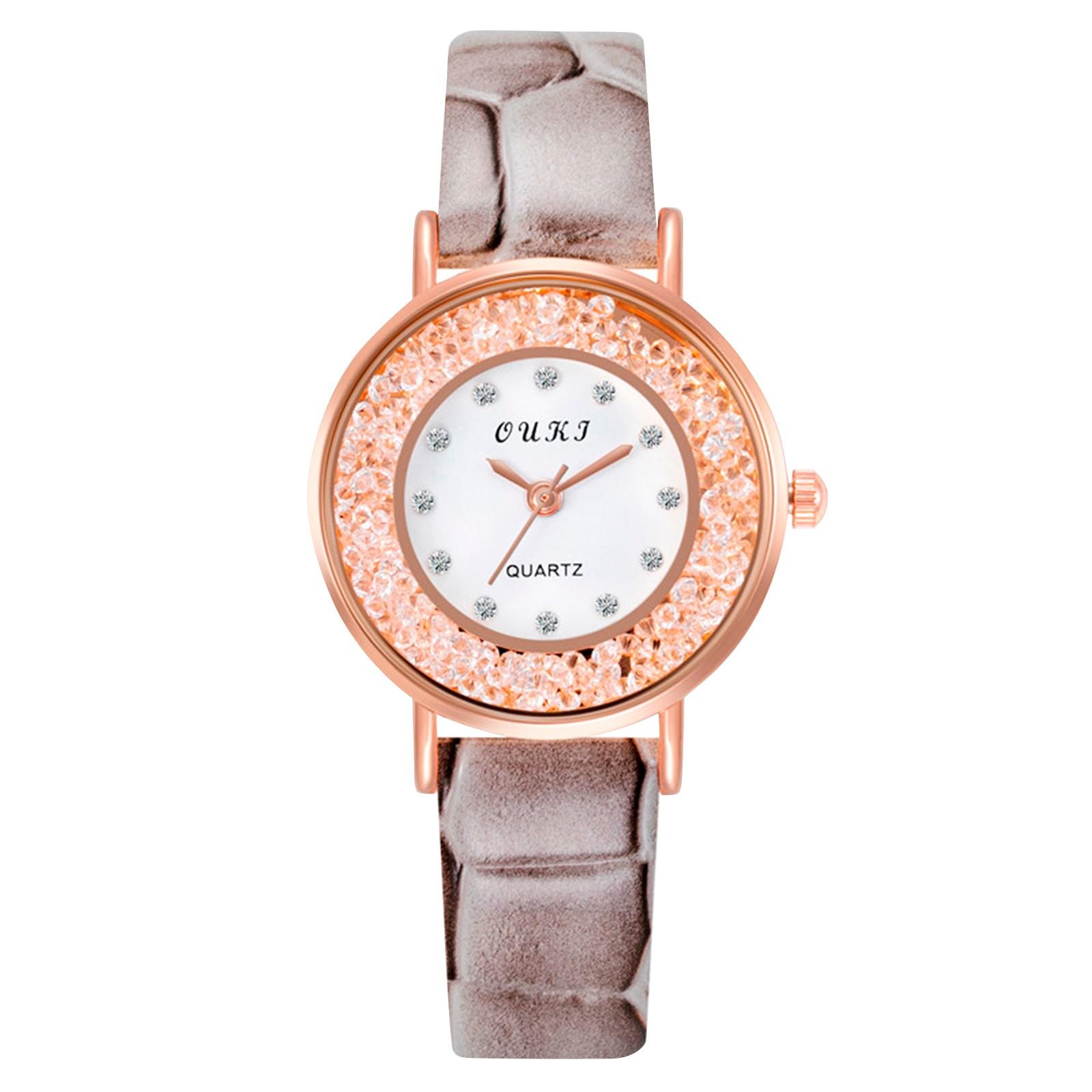 

Женские часы Кварцевые часы Женская одежда Подходящие часы One Size