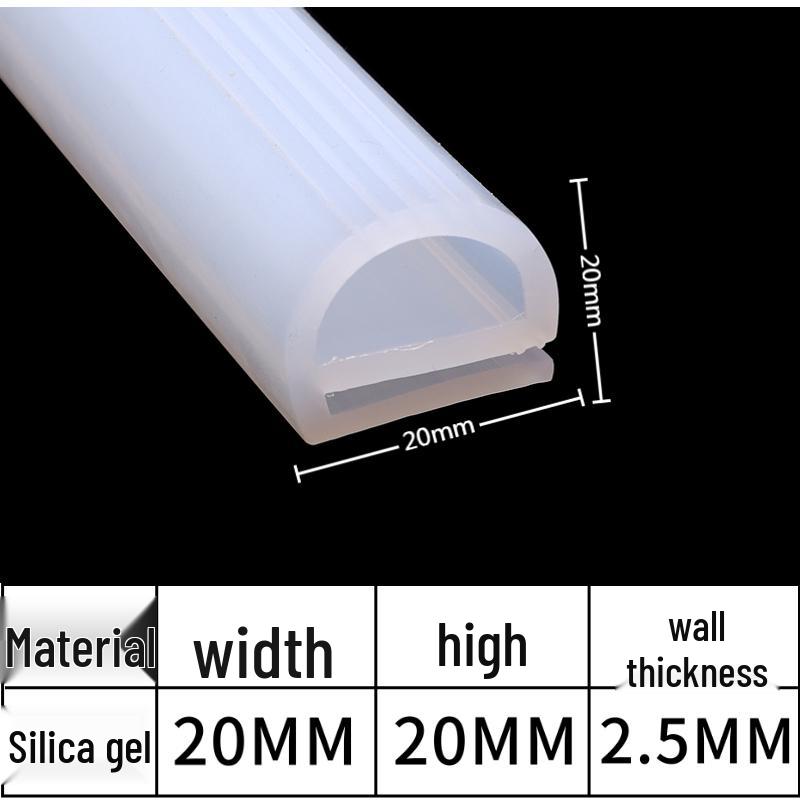 Silicone Sealing Strip: Acid & Alkali Resistant, High Temp Resistant, P & E-shaped for Oven, Steamer, Baking, Cold Storage.