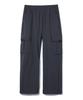 DISTN9NE Wide Nylon Cargo Pants Charcoal (Lo8Pu788-075)