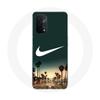 Case - Nike - Oppo A74 5G - Soft - Multicolored - Palm Tree Pattern