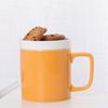 Original Tea Ceramic Cup Flower Tea Cup With Lid, Cup Water Cup, Office Cup