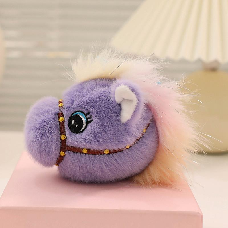 Year Of The Horse Plush Toy With Rotatable Head For Chinese New Year Gifts