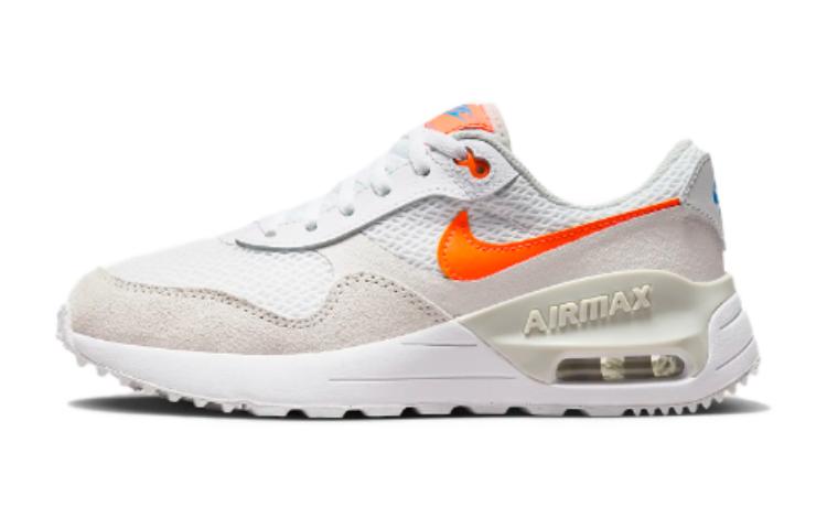 

Nike Air Max SYSTM GS White Total Orange DQ0284-114 37.5