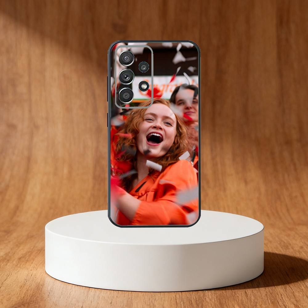 A-Actress S-Sadie Sink Phone Case For Samsung S25,S24,S21,S22,S23,S30,Ultra,S20,Plus,Fe,Note,10,9,5G Black Cover