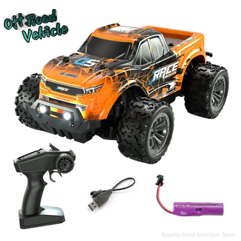 

1:20 2WD RC Drift Car with LED Lights and High-Speed Remote Control; Perfect Off-Road Truck for Kids and Adults Electric Car помаранчевий