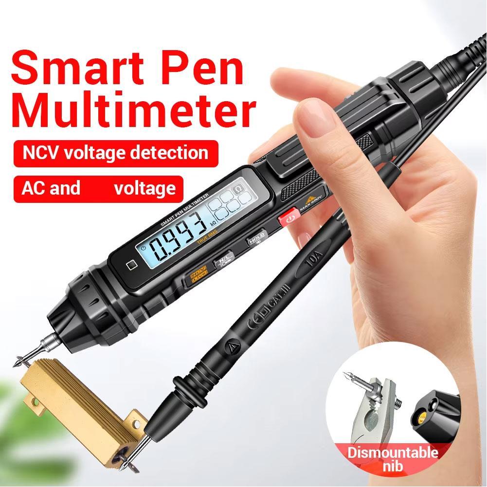 Electrician-Specific Pen Type Multimeter Intelligent Burn-Proof Digital Tester Precise Live/Neutral Wire Identification